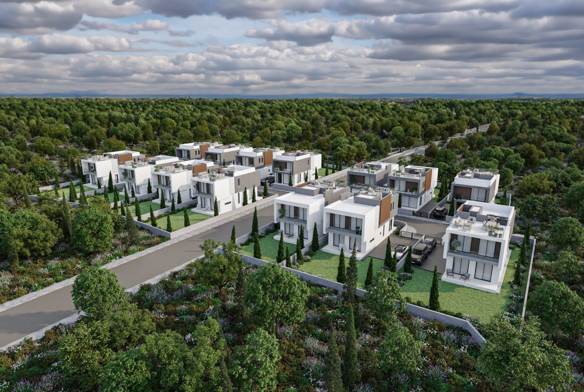 Three Bedroom Luxury Villas – Mesogi