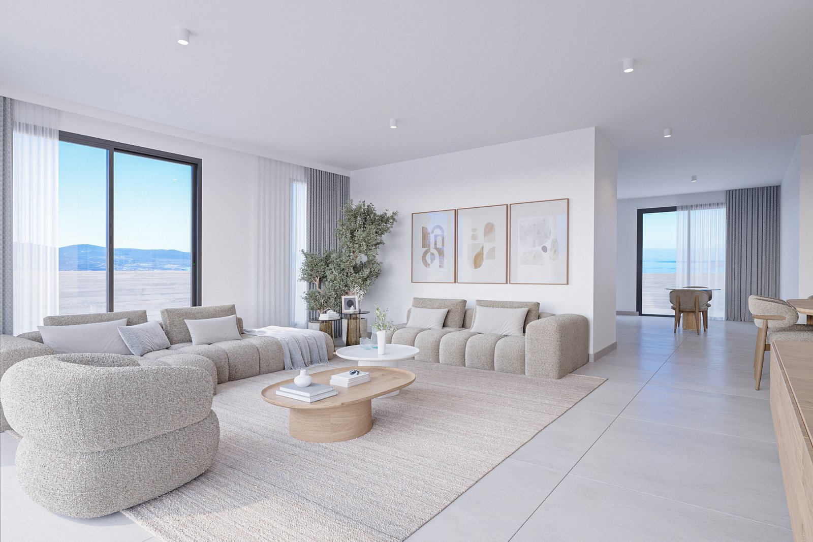 Three Bedroom Luxury Villas – Mesogi