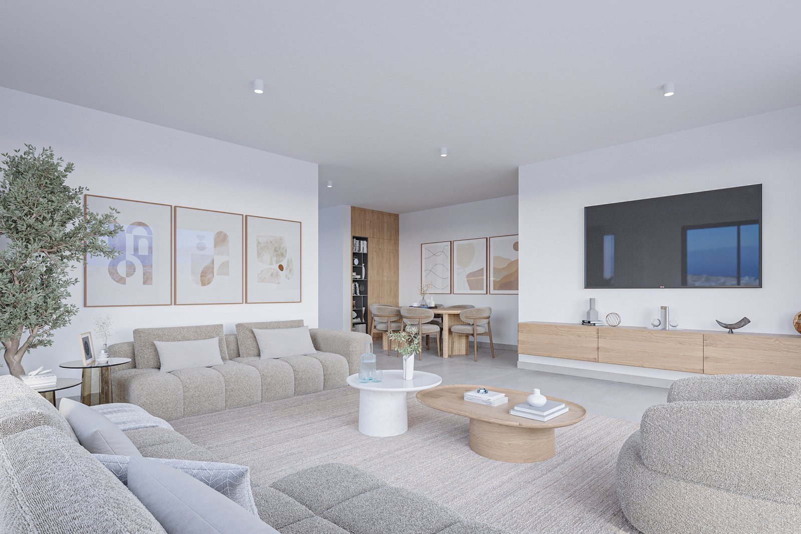 Three Bedroom Luxury Villas – Mesogi