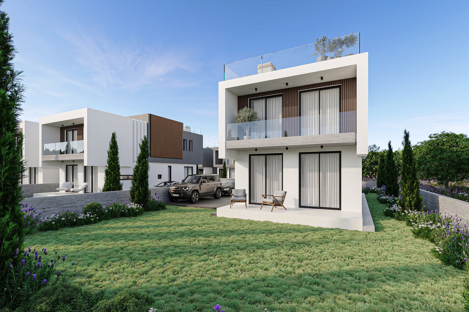 Three Bedroom Luxury Villas – Mesogi