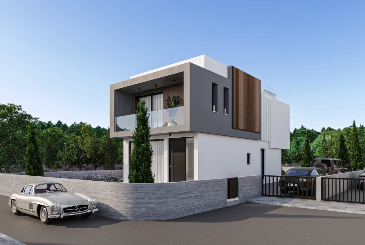 Three Bedroom Luxury Villas – Mesogi