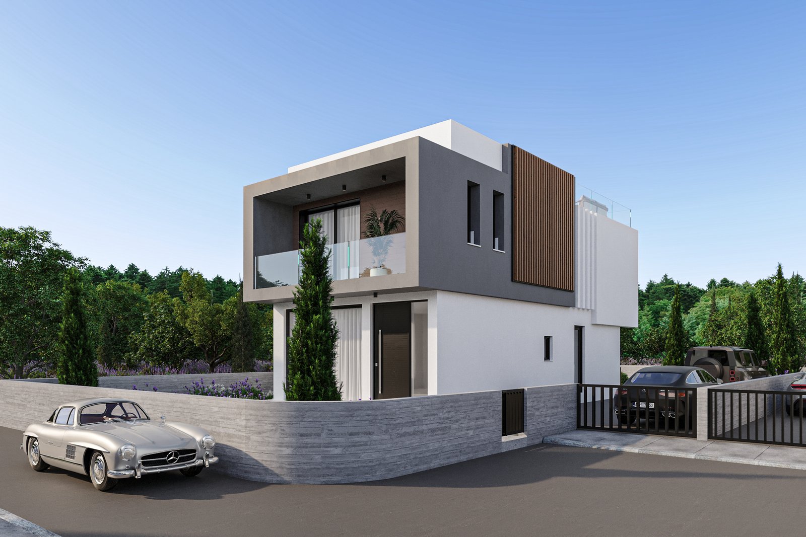 Three Bedroom Luxury Villas – Mesogi
