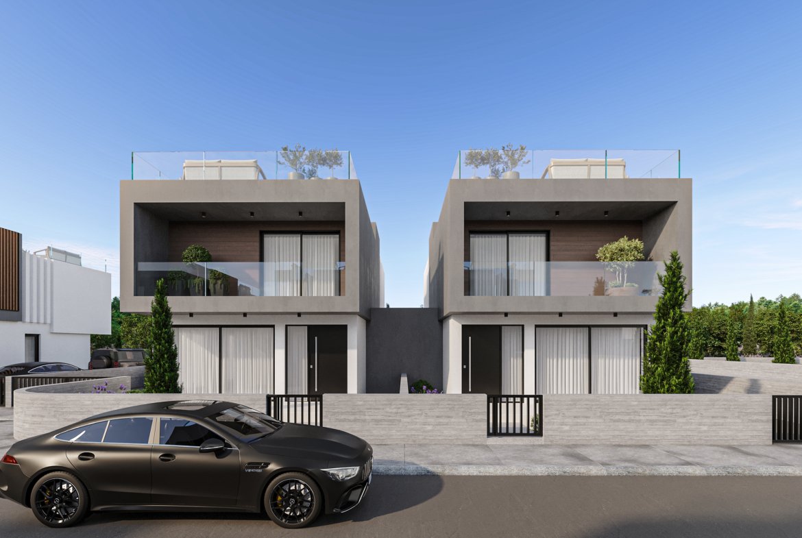 Three Bedroom Luxury Villas – Mesogi