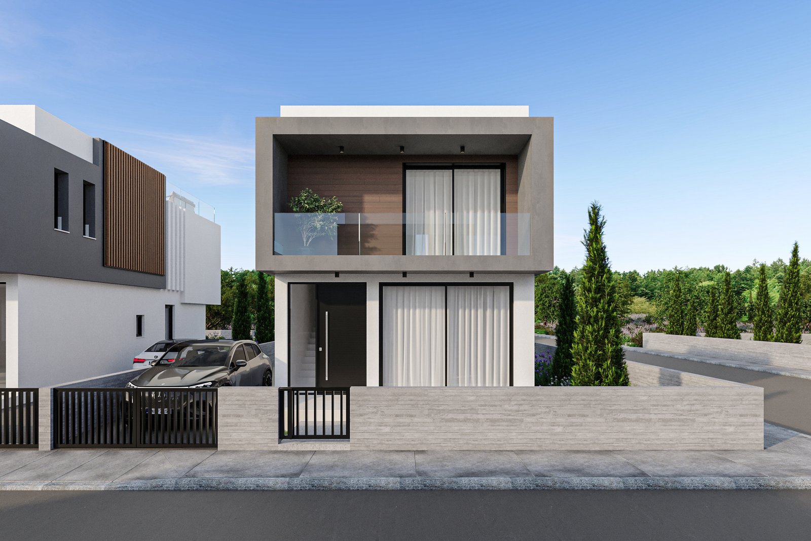 Three Bedroom Luxury Villas – Mesogi