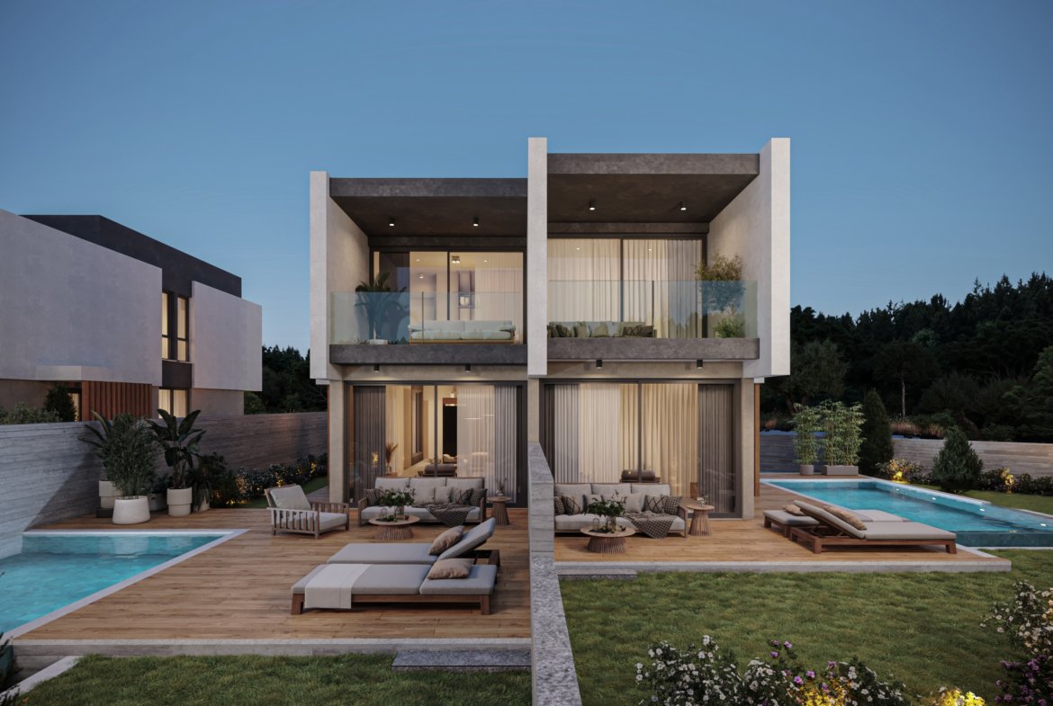 Luxury Three Bedroom Villas – Chloraka