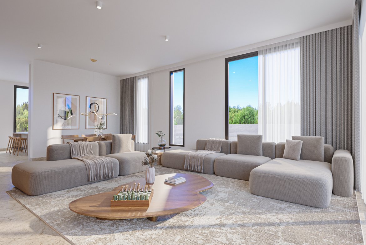 Three Bedroom Luxury Villas – Mesogi