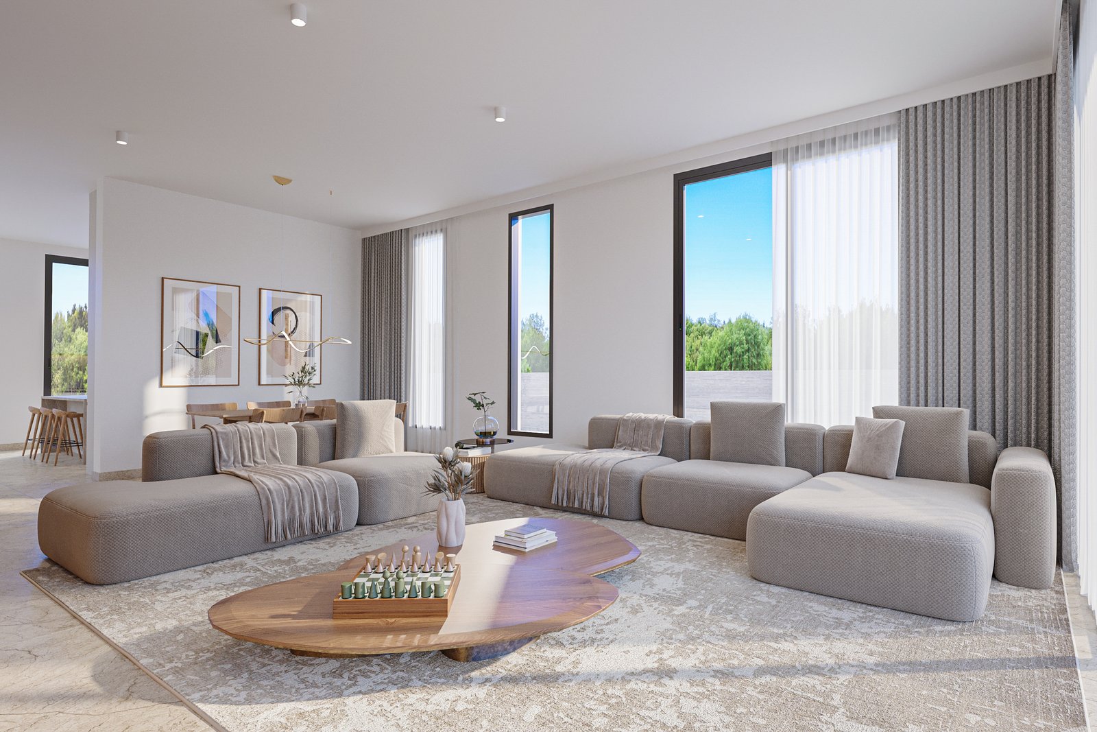 Three Bedroom Luxury Villas – Mesogi