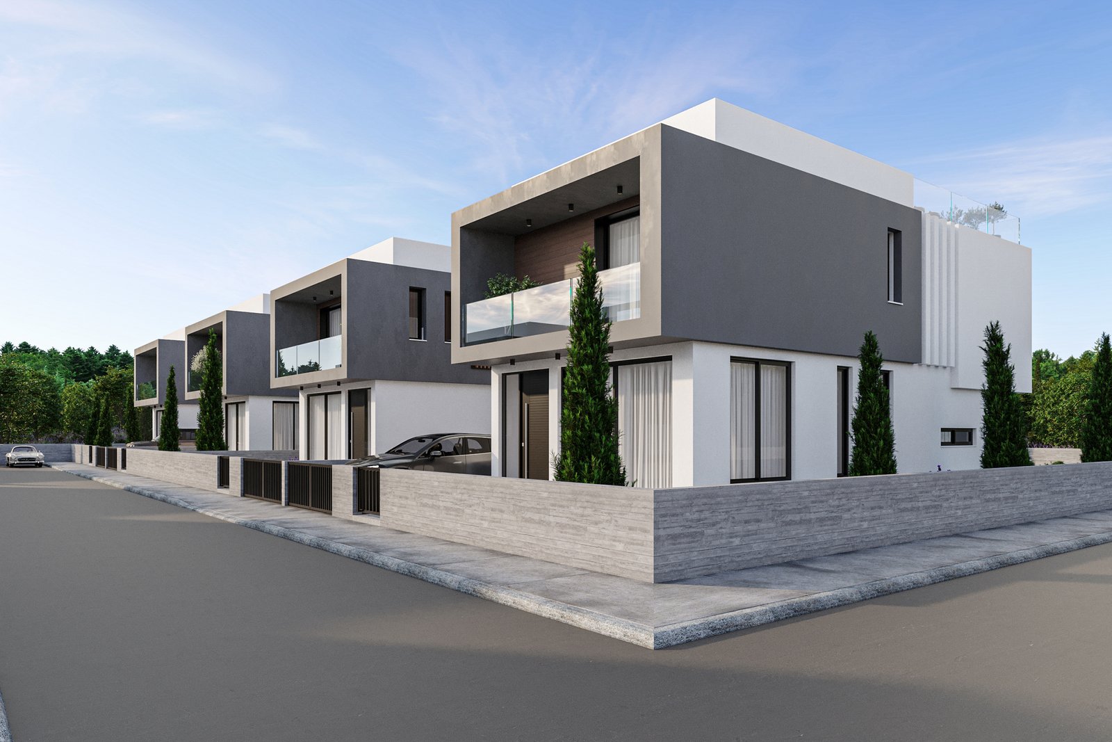 Three Bedroom Luxury Villas – Mesogi