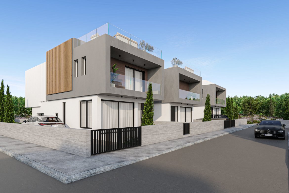 Three Bedroom Luxury Villas – Mesogi
