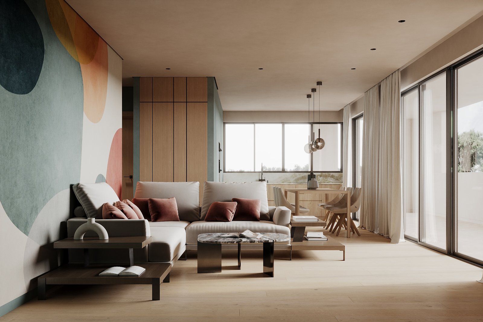 Luxury Two Bedroom Two Bathroom Spacious Apartment in Universal area of Paphos