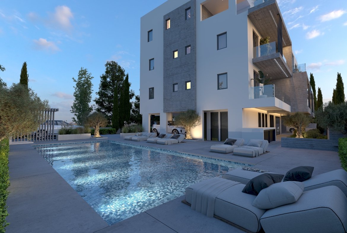 Luxury Three Bedroom Penthouse in Paphos – Tombs of the Kings
