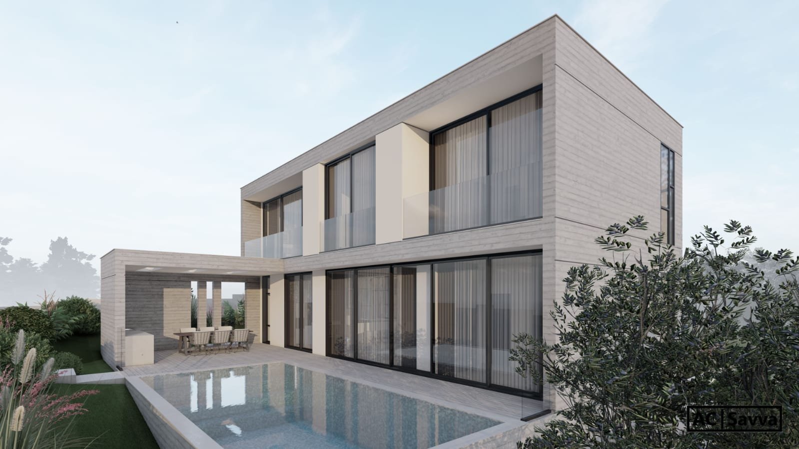 Exceptional Five + Bedrooms Five Bathrooms Sea-View Villa in Tala