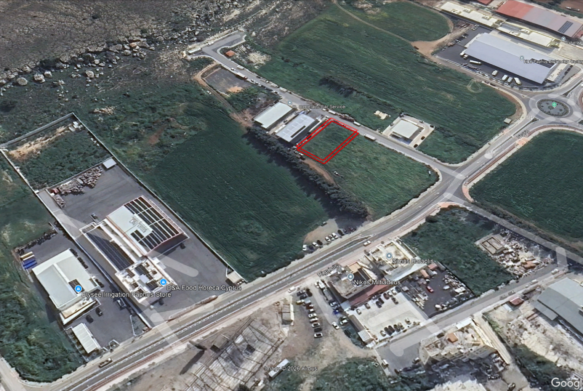 Industrial Land for Development – Geroskipou