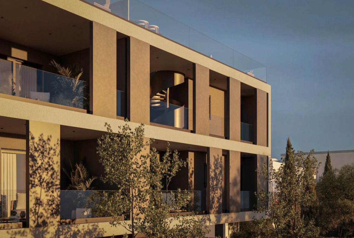 Two Bedroom Two Bathroom Apartment in Universal Area of Paphos