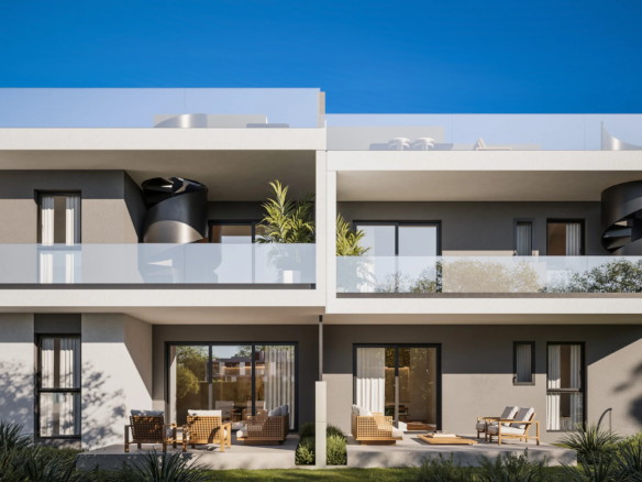 Two Bedroom Two Bathroom Apartment in Universal Area of Paphos