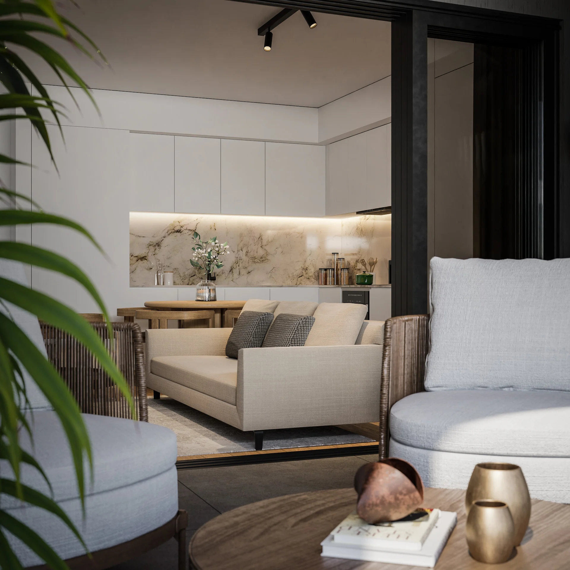 Two Bedroom Two Bathroom Apartment in Universal Area of Paphos