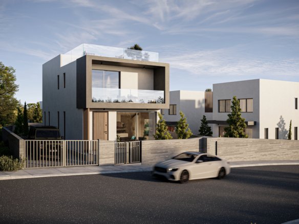 Contemporary Three‑Bedroom Villas in Tremithousa