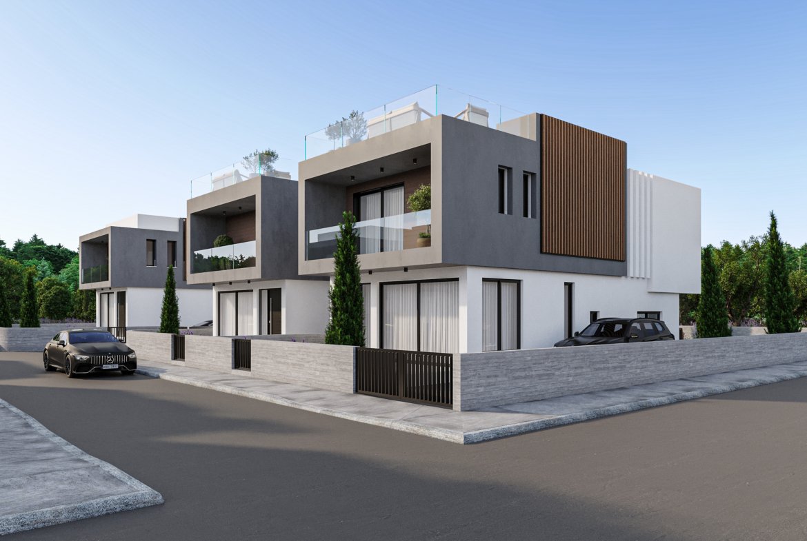 Three Bedroom Three Bathroom Luxury Villas in Mesogi Paphos