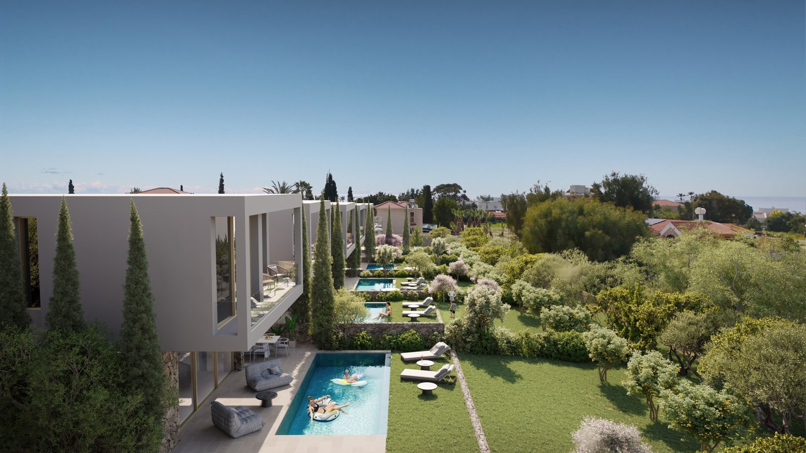 Luxury Three Bedroom Mediterranean Villas in Coral Bay