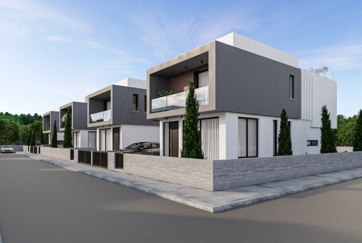 Three Bedroom Three Bathroom Luxury Villas in Mesogi Paphos