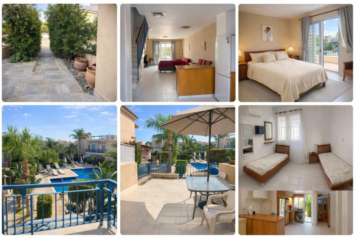 Lovely Two Bedroom Townhouse in Universal Area of Paphos