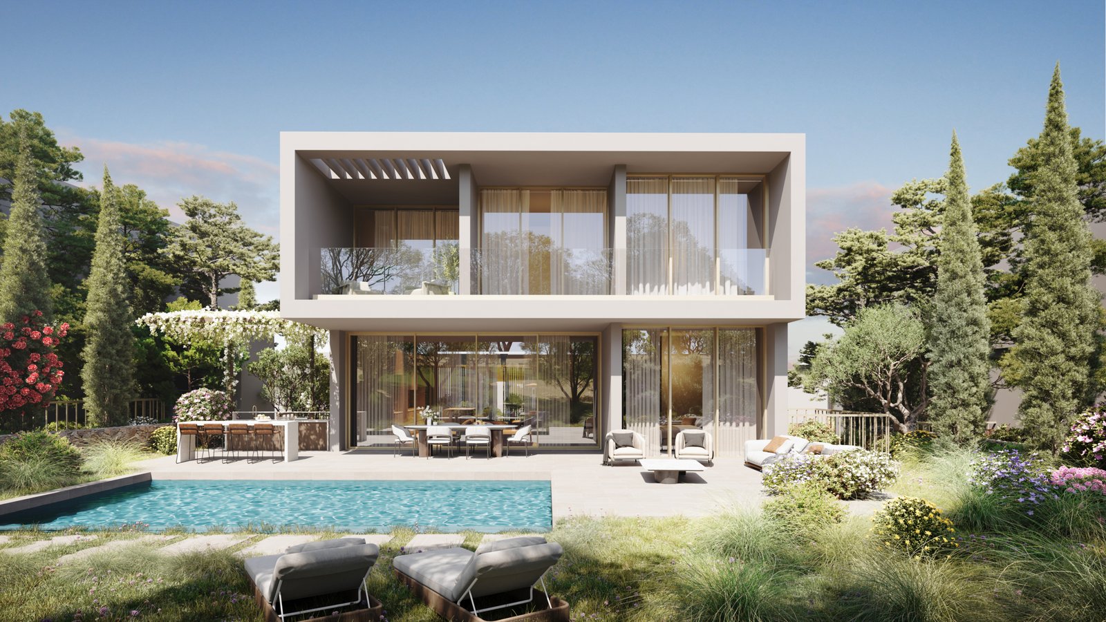 Six Bedroom Mediterranean Seaview Villas – Coral Bay
