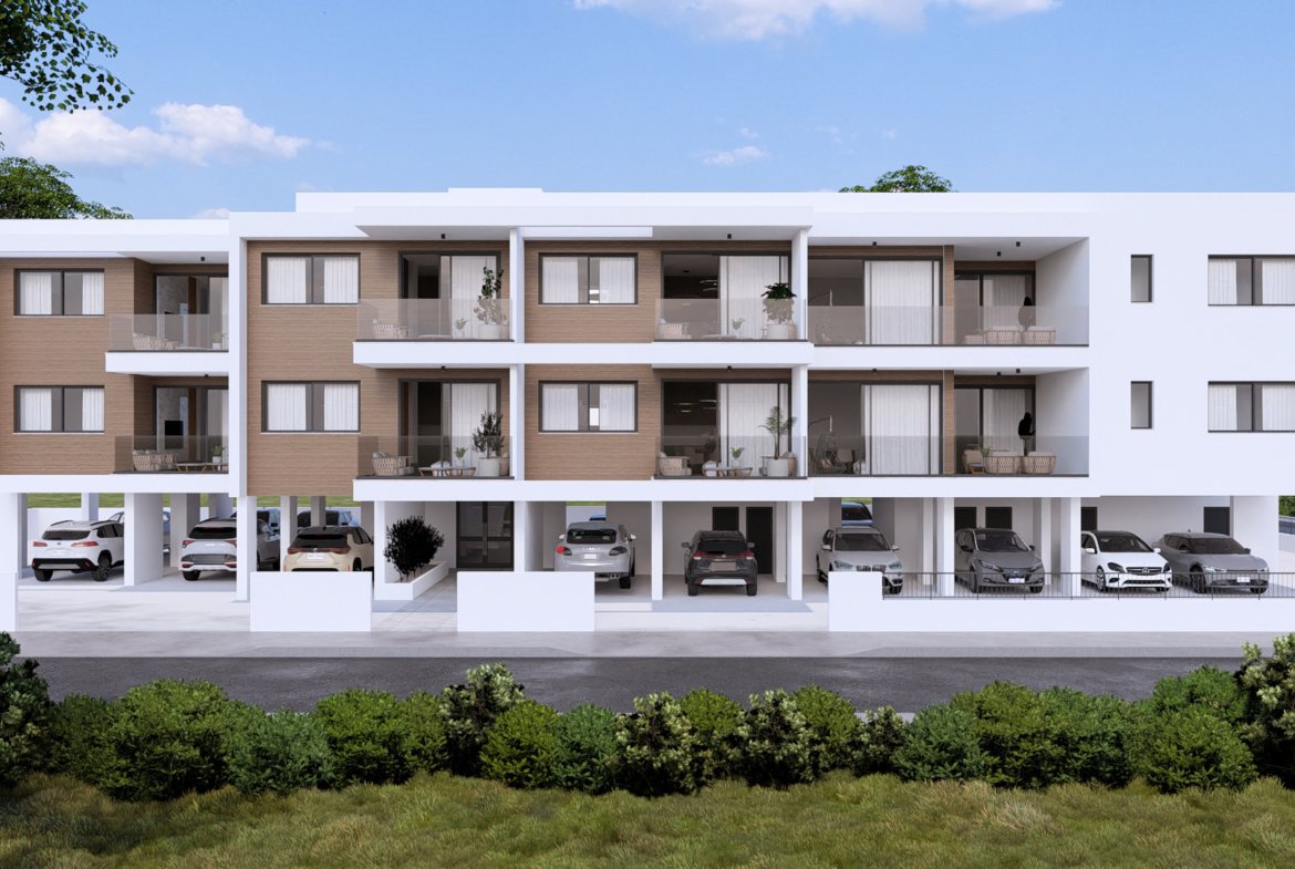 Contemporary One Bedroom Apartments in Geroskipou