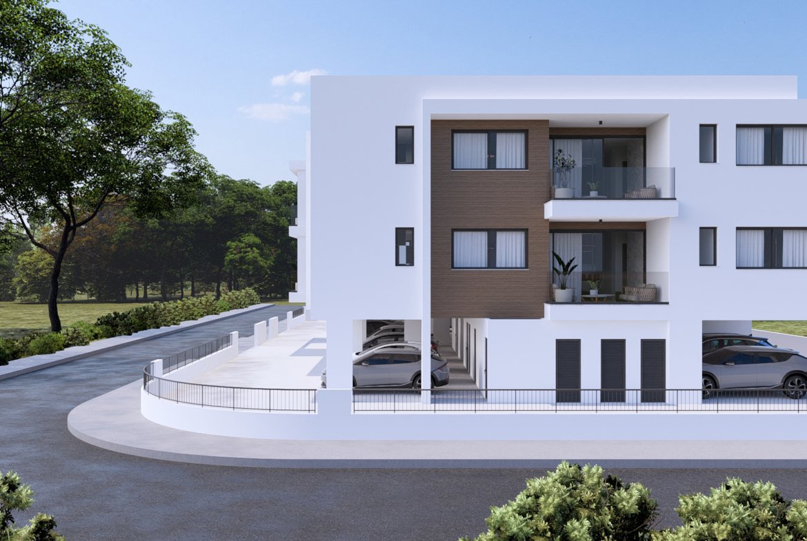 Contemporary Two Bedroom Apartments in Geroskipou
