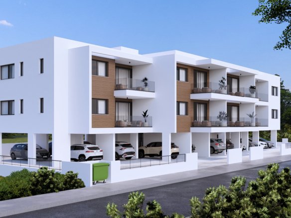Contemporary One Bedroom Apartments in Geroskipou