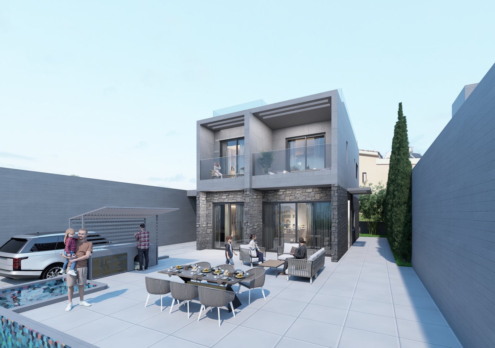 Luxury Seaside Villa in Pegeia