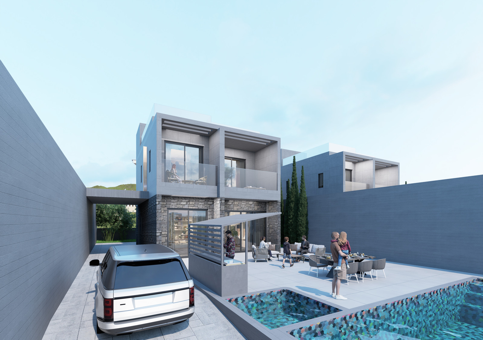 Luxury Seaside Villa in Pegeia