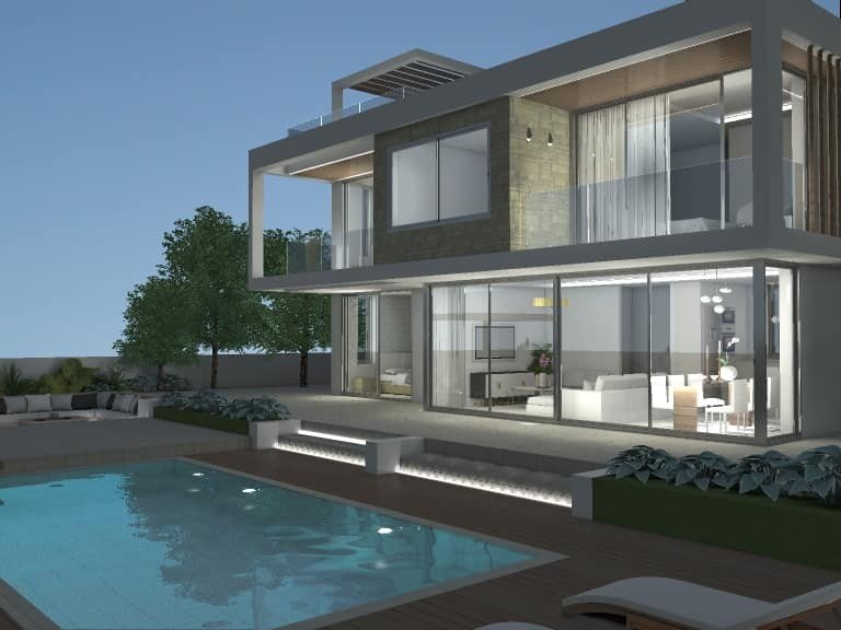 Luxury Four Bedroom Villa – Pegeia