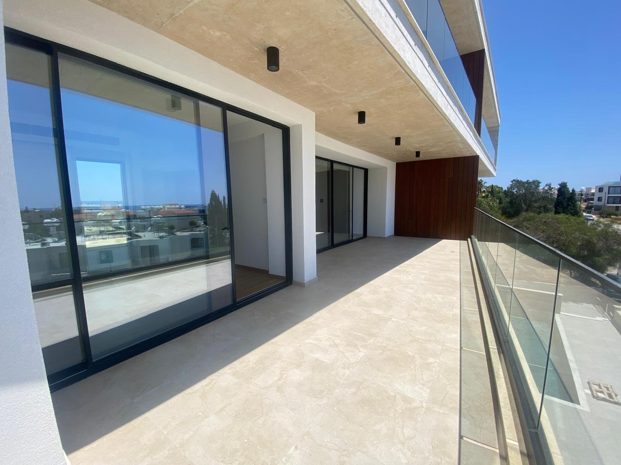 Sea-View Two Bedroom Two Bathroom Brand New Apartment on Tomb of The Kings area of Paphos