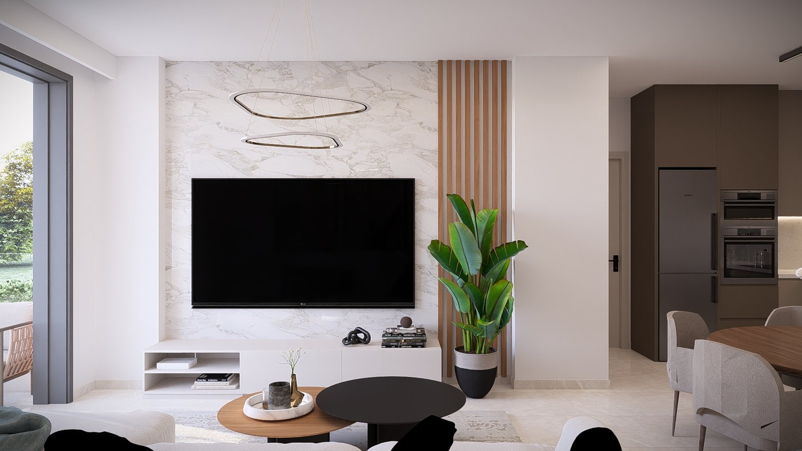 Contemporary One Bedroom Apartments in Geroskipou
