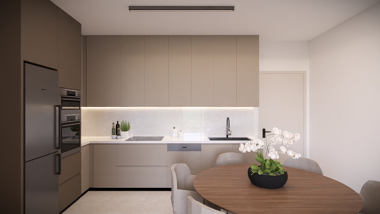Contemporary One Bedroom Apartments in Geroskipou