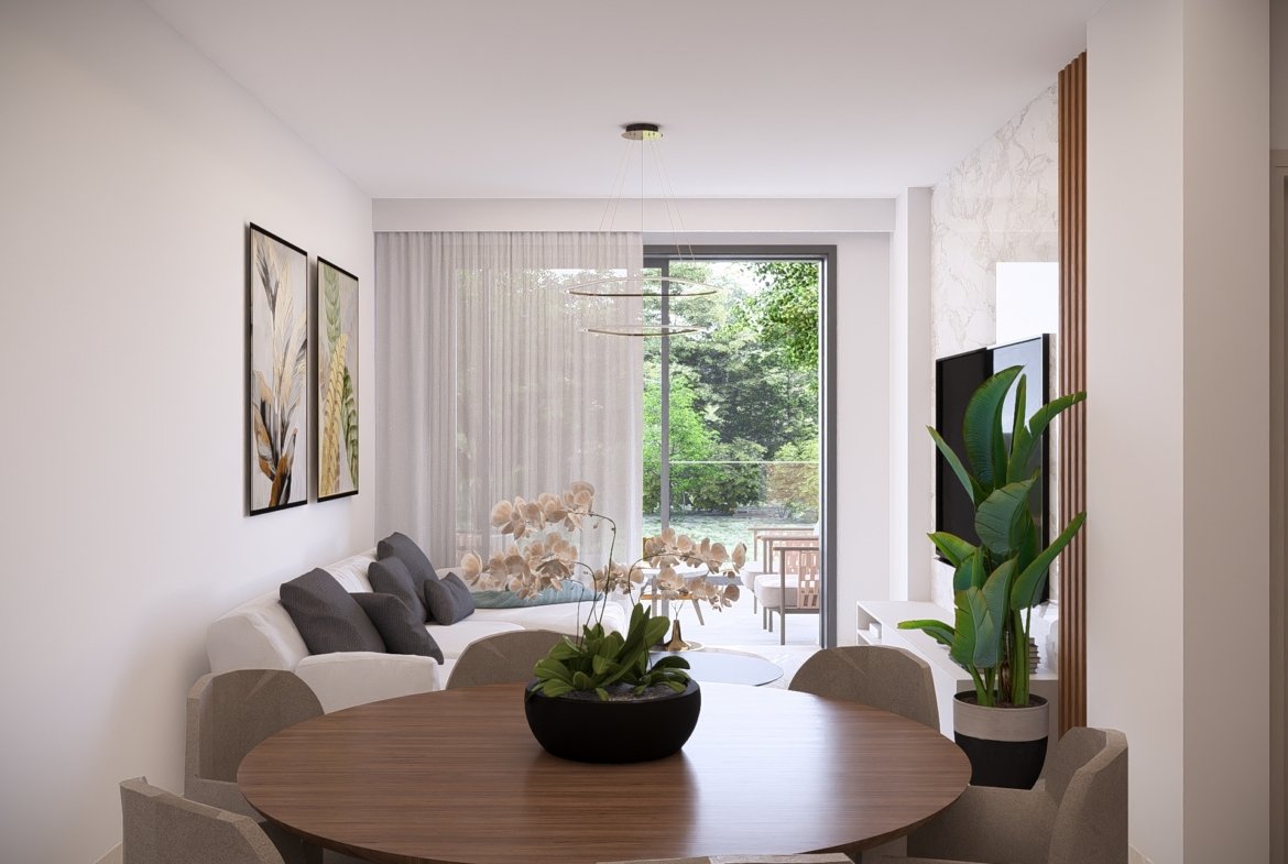 Contemporary One Bedroom Apartments in Geroskipou