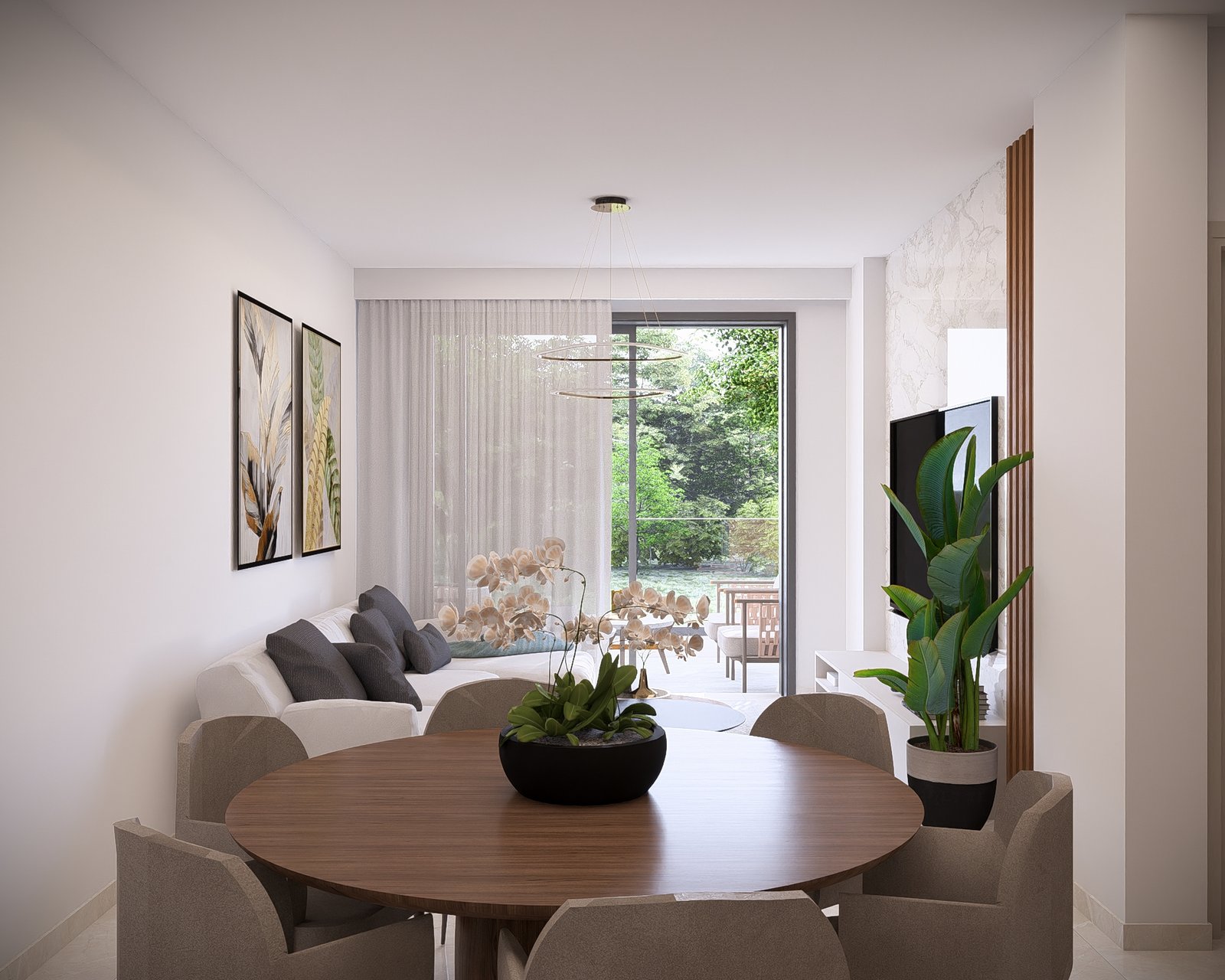 Contemporary One Bedroom Apartments in Geroskipou