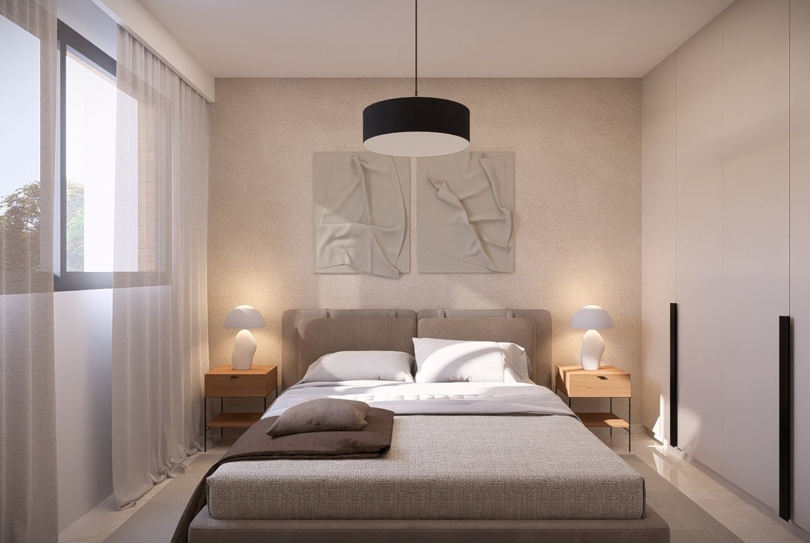 Contemporary One Bedroom Apartments in Geroskipou