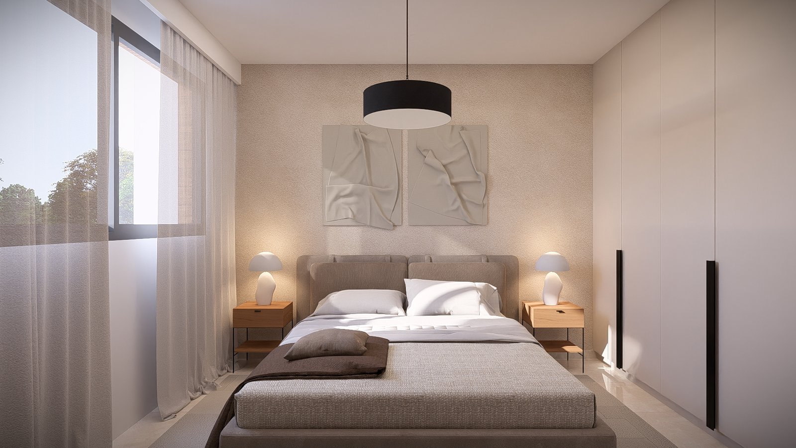 Contemporary One Bedroom Apartments in Geroskipou