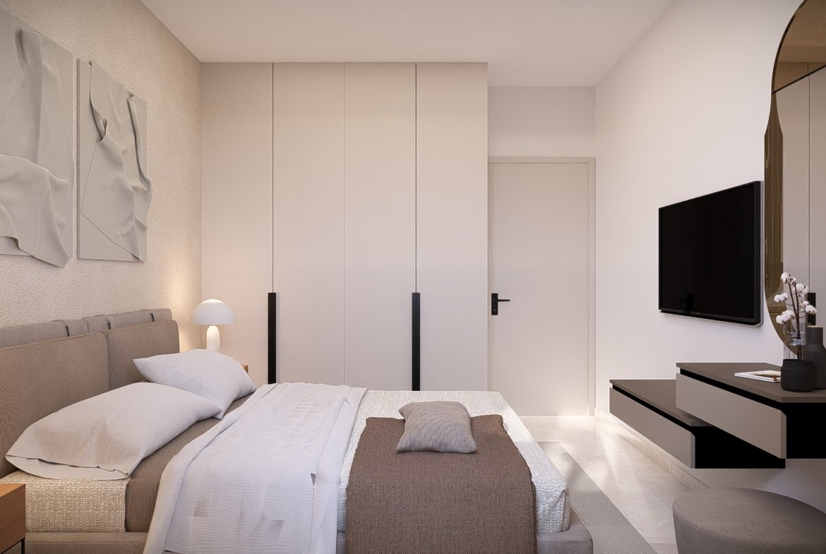 Contemporary One Bedroom Apartments in Geroskipou