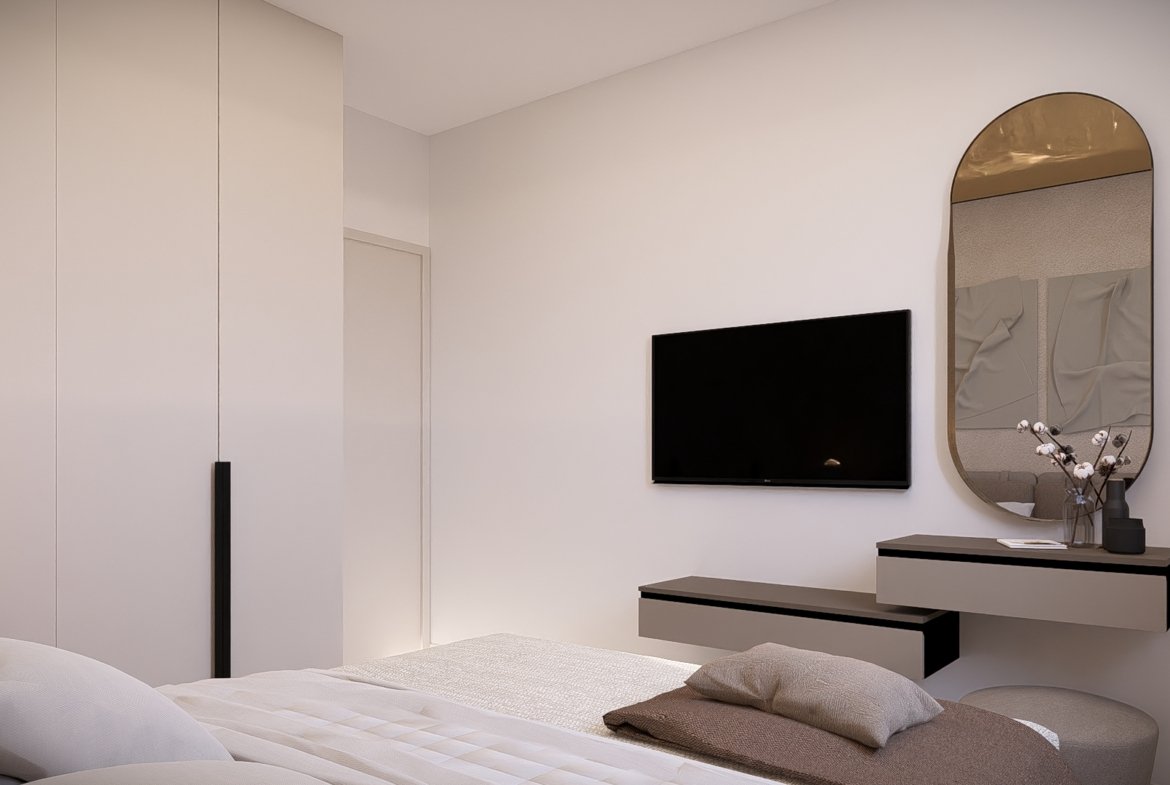 Contemporary One Bedroom Apartments in Geroskipou