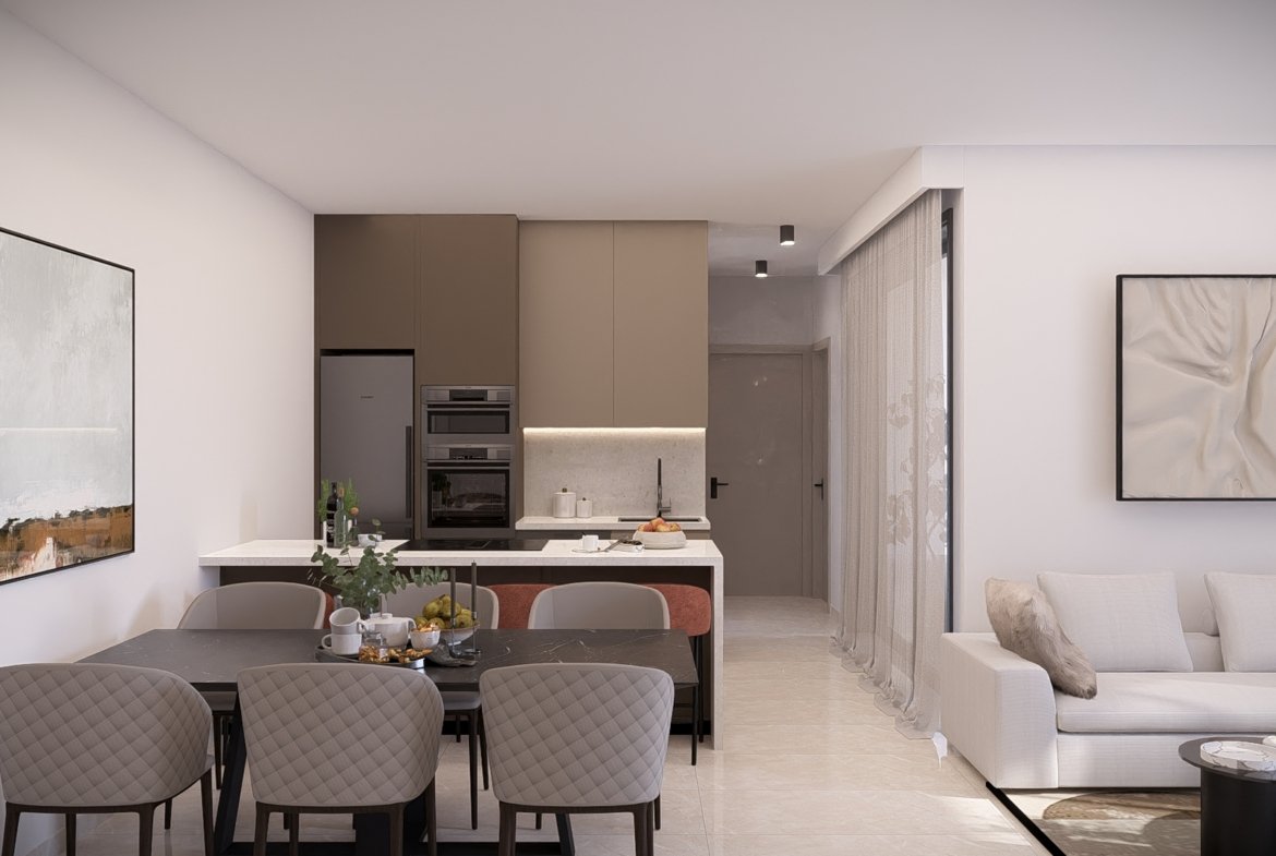 Contemporary Two Bedroom Apartments in Geroskipou