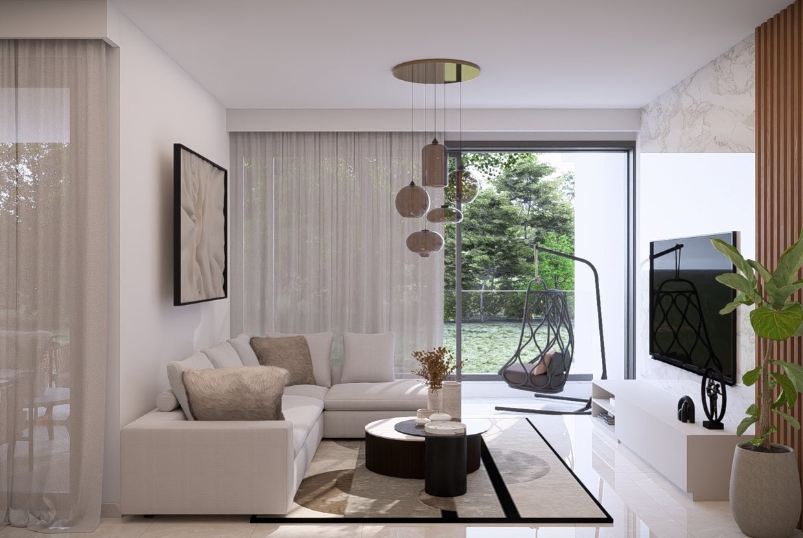 Contemporary Two Bedroom Apartments in Geroskipou
