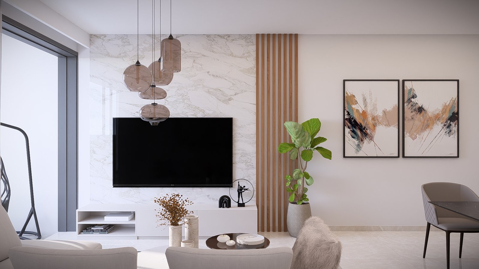Contemporary Two Bedroom Apartments in Geroskipou