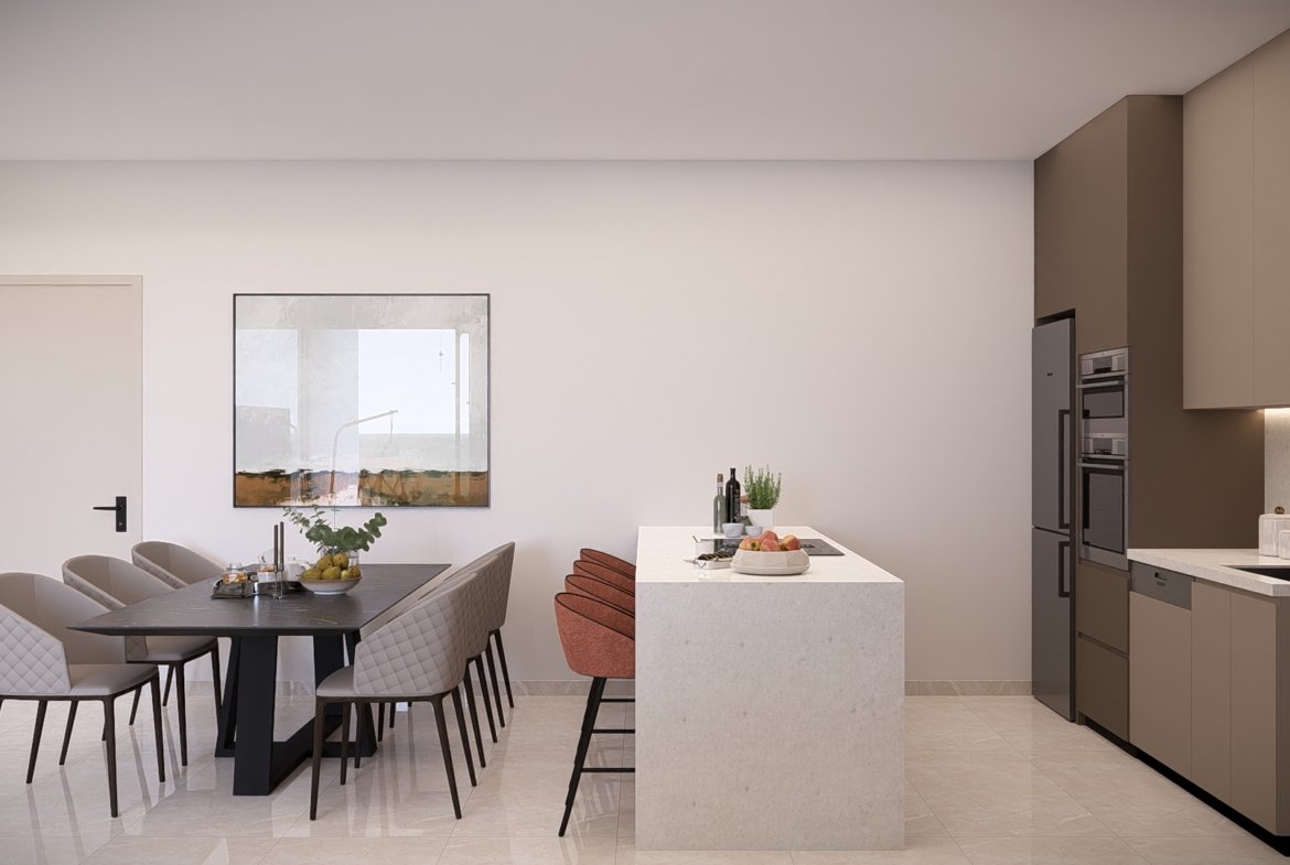Contemporary Two Bedroom Apartments in Geroskipou