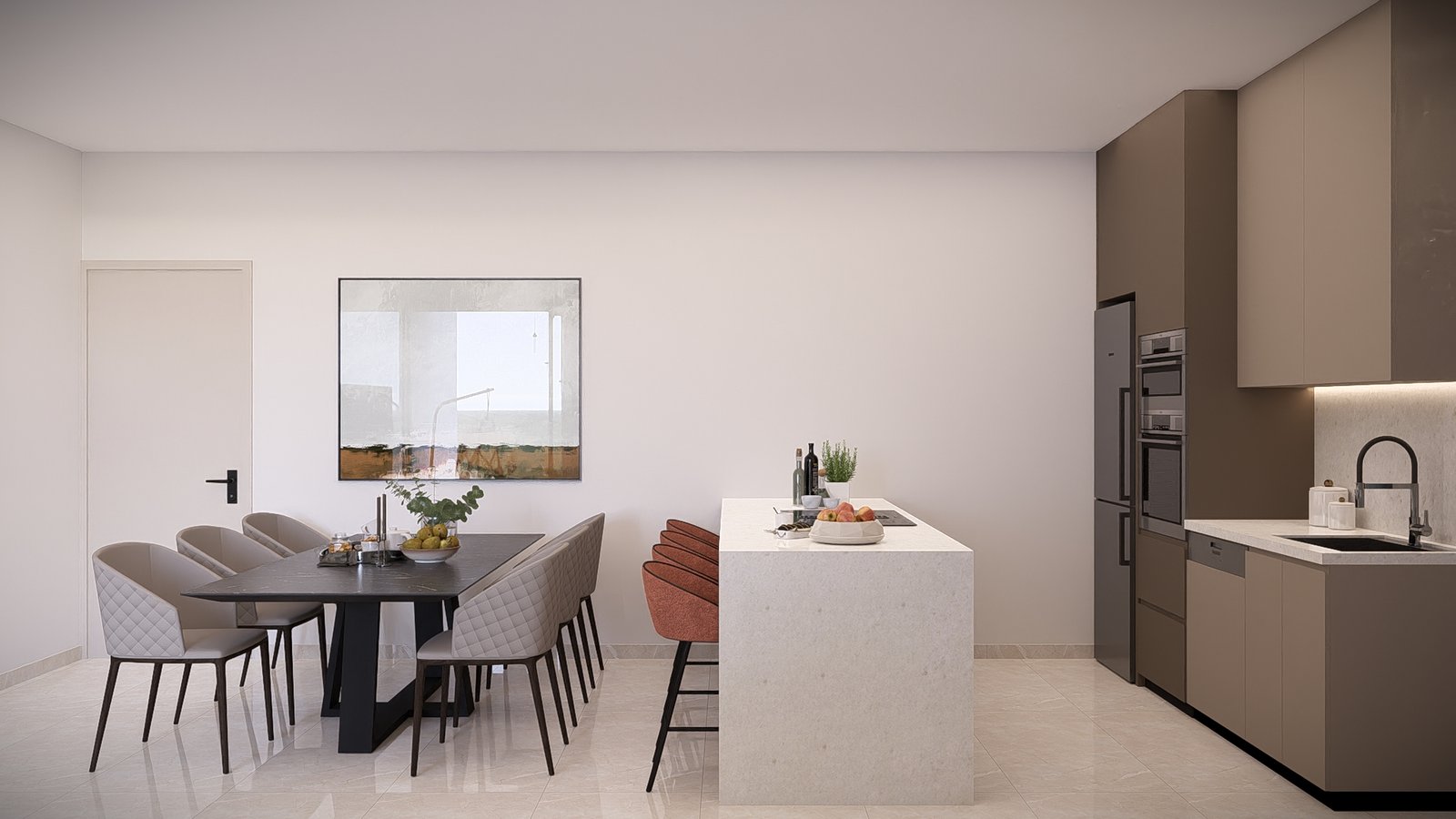Contemporary Two Bedroom Apartments in Geroskipou
