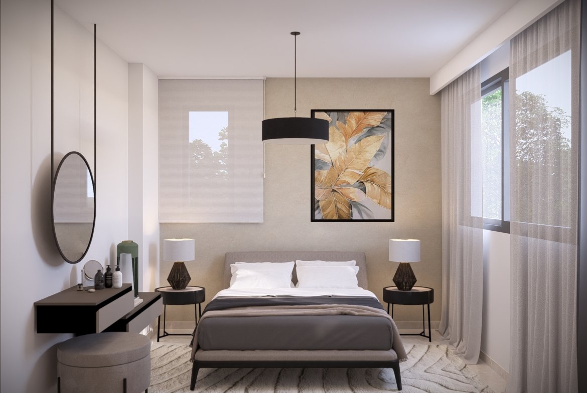 Contemporary Two Bedroom Apartments in Geroskipou