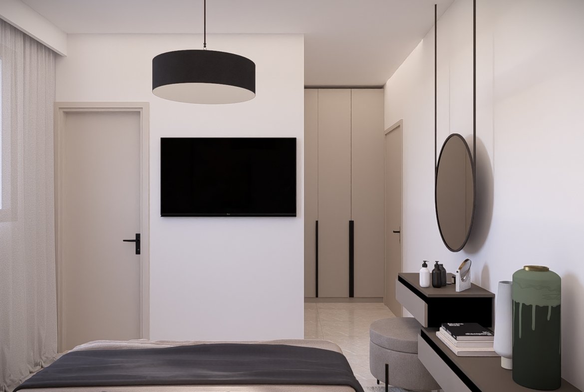 Contemporary Two Bedroom Apartments in Geroskipou