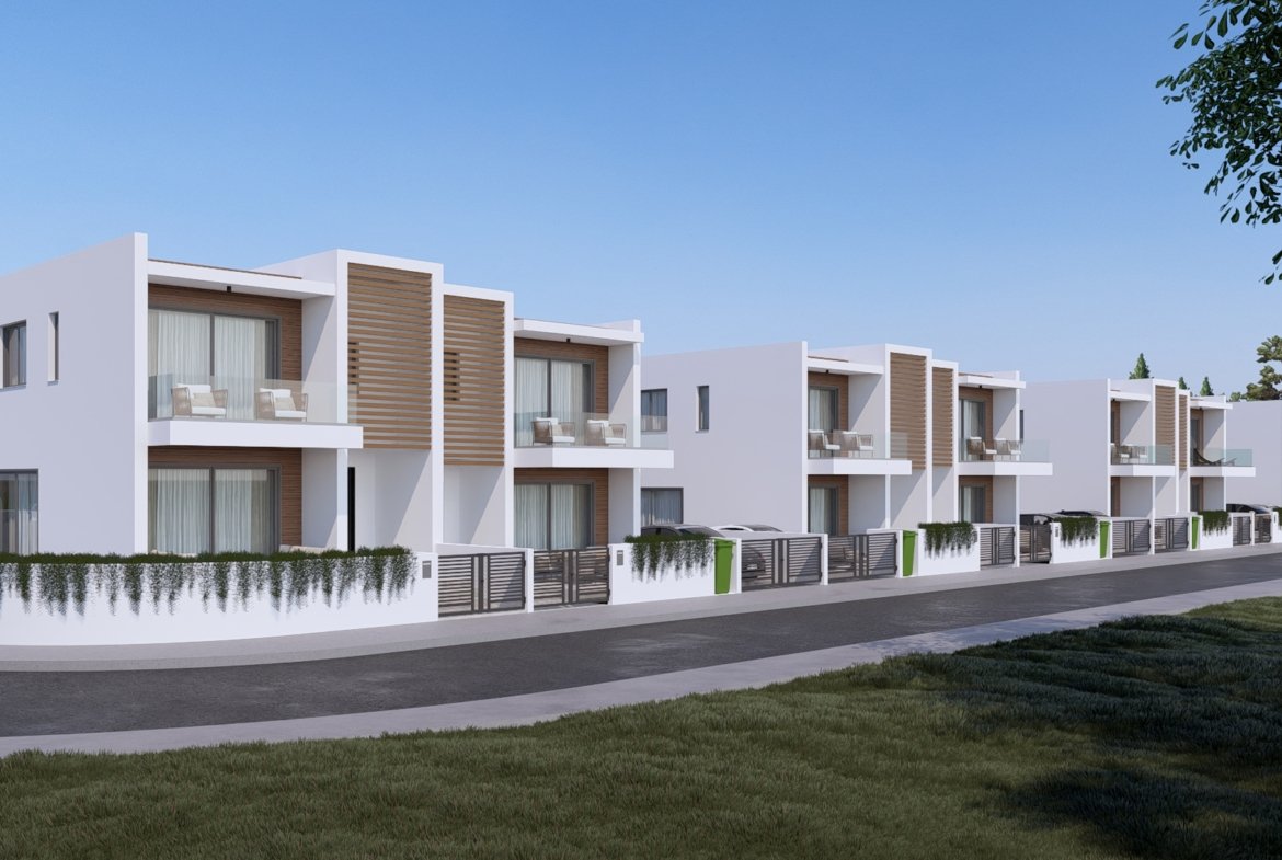 Contemporary Semi-Detached Villas in Geroskipou