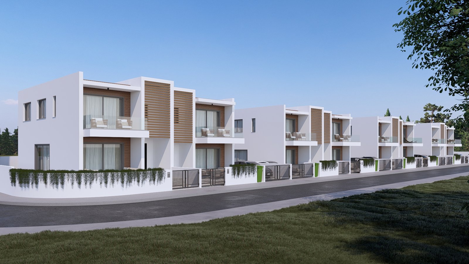 Ext2_Photo – 1 Contemporary Semi-Detached Villas in Geroskipou